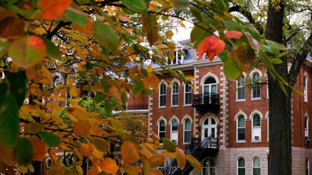 Ambrose Hall Fall