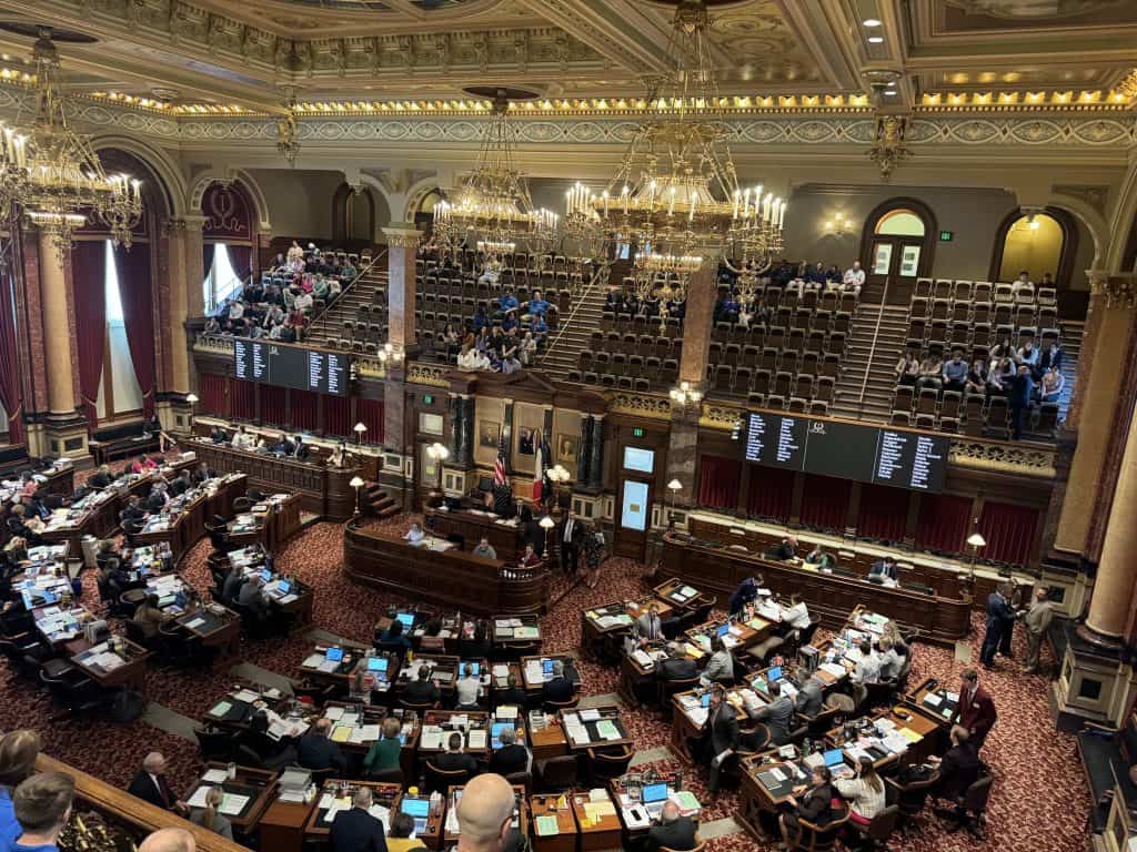 Des Moines House Floor.